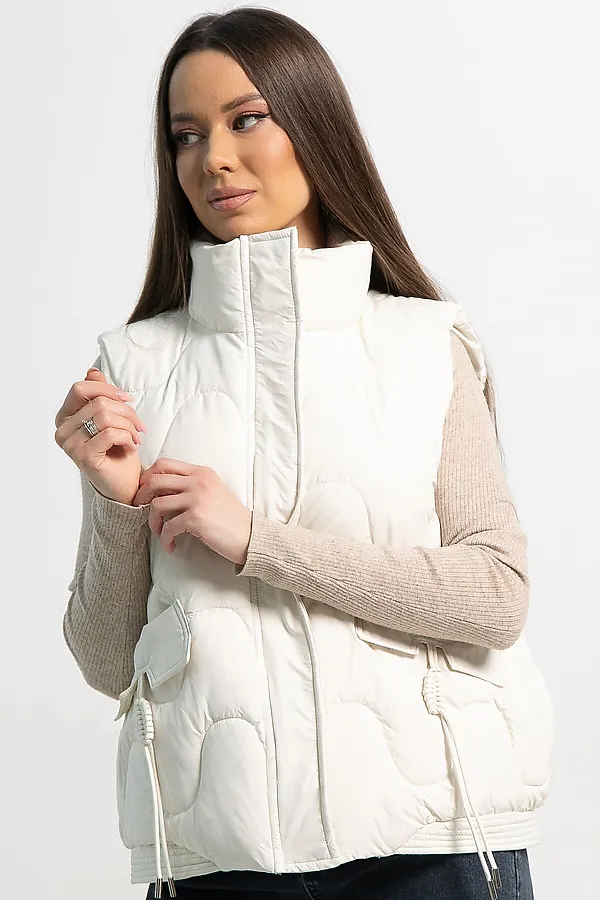 Жилет утепленный Фрия LADY TAIGA, крем-брюле - фото 2