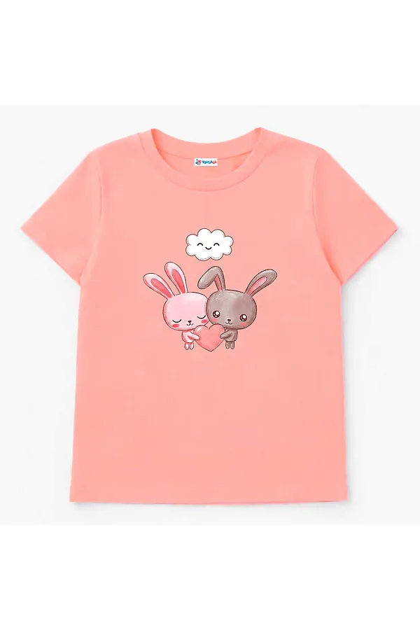 Футболка кулирка YOULALA, коралл - фото 2