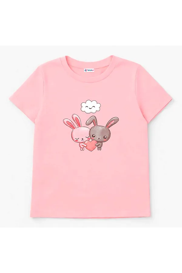 Футболка кулирка YOULALA, розовый - фото 2