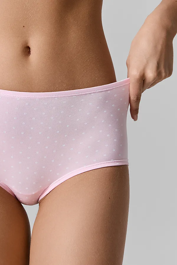 Трусы женские MARK FORMELLE, горошек на персиковом - фото 2