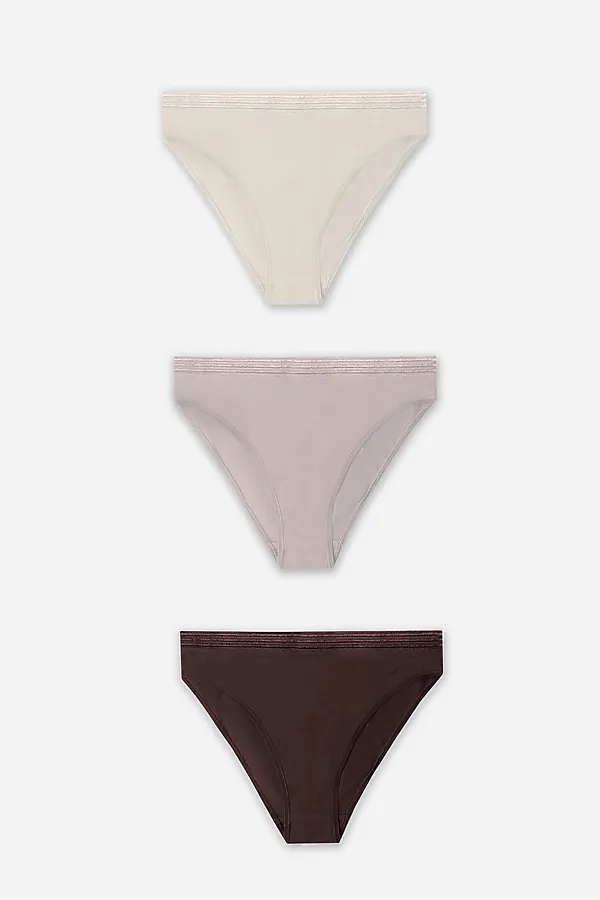 Трусы женские (3шт.) MARK FORMELLE, сливочное масло - фото 2