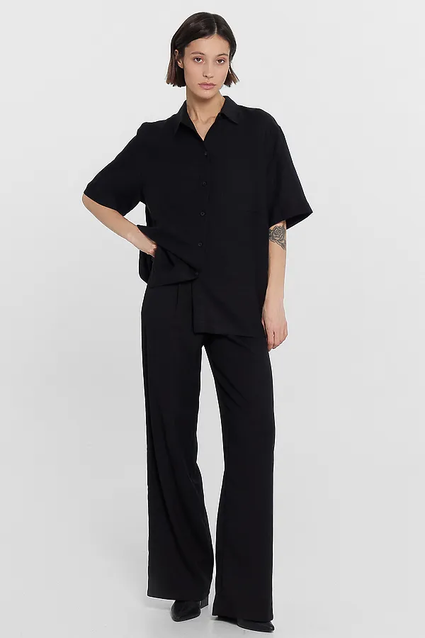 Рубашка женская MARK FORMELLE, черный - фото 2