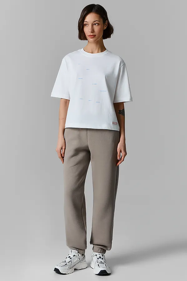 Футболка женская MARK FORMELLE, белый +печать27 - фото 2