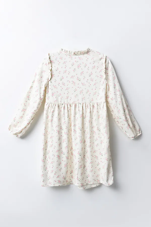 Платье для девочек MARK FORMELLE, розы на молочном - фото 2