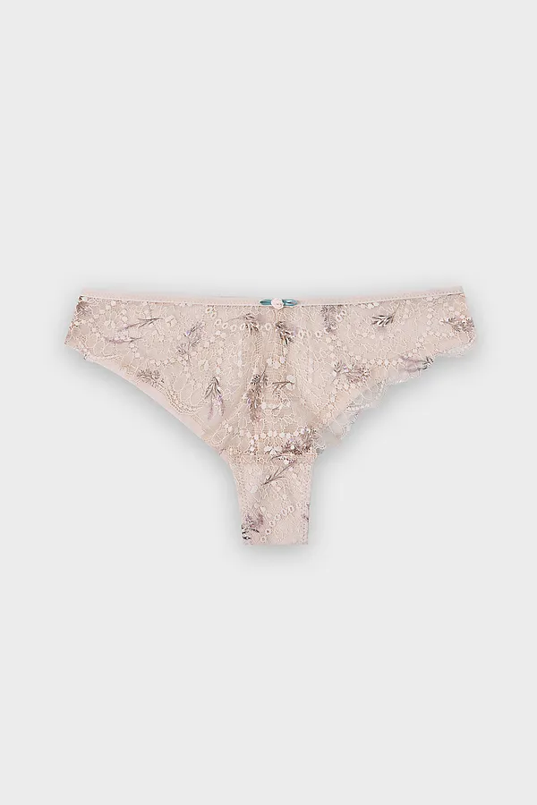 Трусы женские MARK FORMELLE, цветы лаванды на жемчужном - фото 2