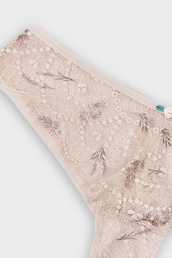 Трусы женские MARK FORMELLE, цветы лаванды на жемчужном - фото 2