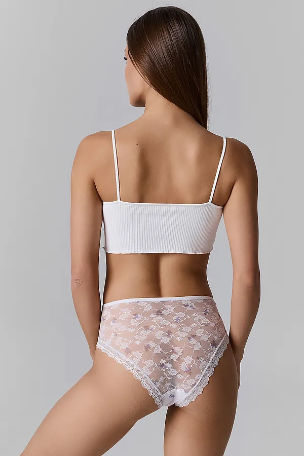 Трусы женские MARK FORMELLE, розочки на лиловом - фото 2