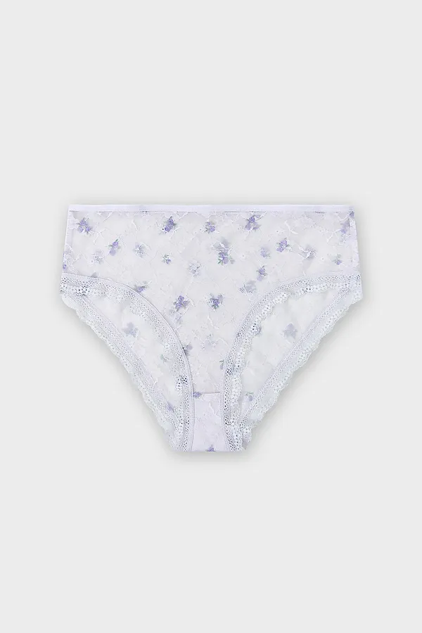 Трусы женские MARK FORMELLE, розочки на лиловом - фото 2