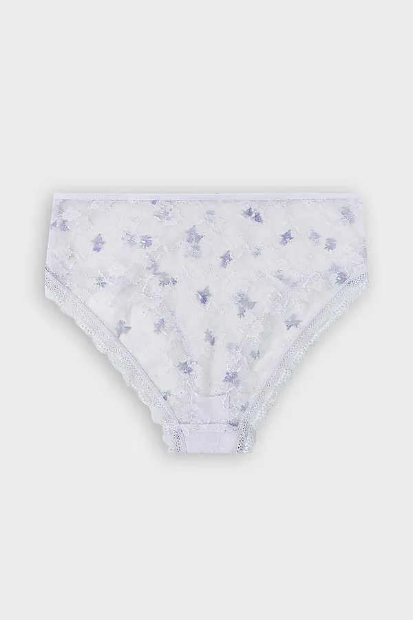 Трусы женские MARK FORMELLE, розочки на лиловом - фото 2