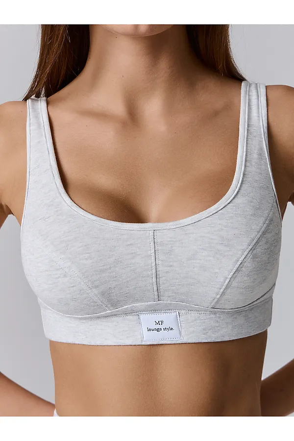 Топ женский MARK FORMELLE, серый меланж 4306-а-3 - фото 2