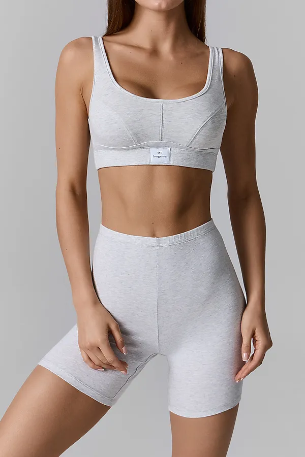 Топ женский MARK FORMELLE, серый меланж 4306-а-3 - фото 2