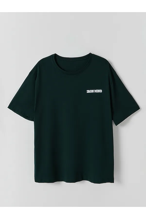 Комплект мужской (футболка, шорты) MARK FORMELLE, зеленый бархат +зеленая клетка - фото 2