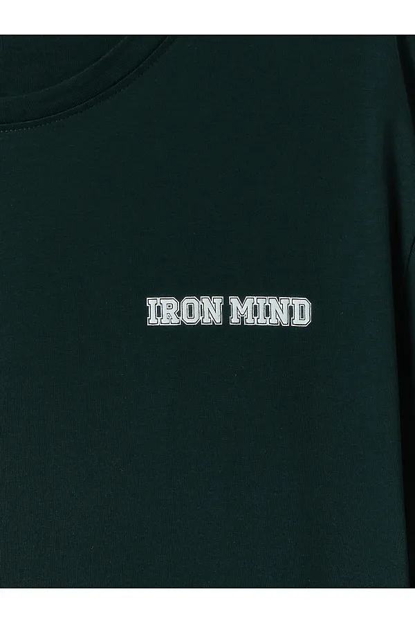 Комплект мужской (футболка, шорты) MARK FORMELLE, зеленый бархат +зеленая клетка - фото 2