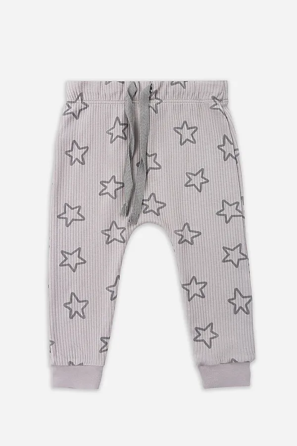Ползунки детские (2шт.) MARK FORMELLE, барашки на абрикосовом +звездочки на сером - фото 2
