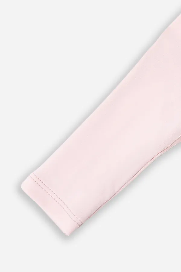 Комплект детский (боди, ползунки) MARK FORMELLE, розовый +цветочки на розовом - фото 2