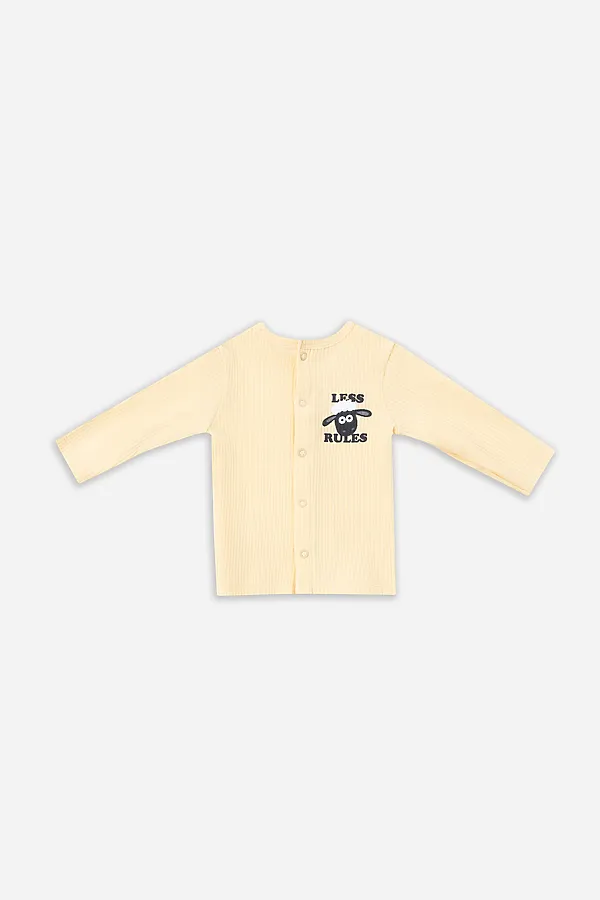 Комплект детский (джемпер, брюки) MARK FORMELLE, абрикосовый щербет +барашки на абрикосовом - фото 2