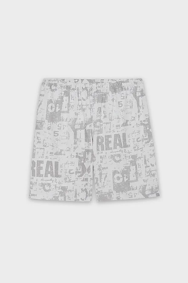 Комплект для мальчиков (футболка, шорты) MARK FORMELLE, мраморный камуфляж - фото 2