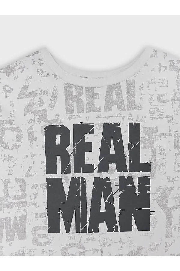 Комплект для мальчиков (футболка, шорты) MARK FORMELLE, мраморный камуфляж - фото 2