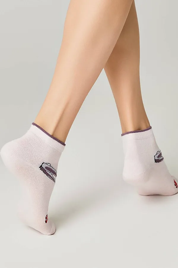 Брестские Носки женские 1145 CLASSIC (укороченные) БРЕСТСКИЕ, светло-розовый - фото 2