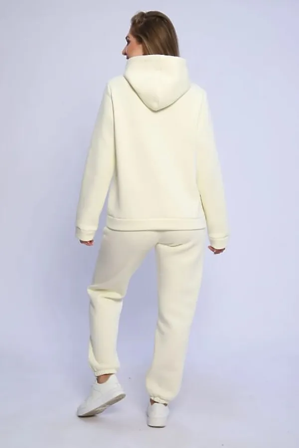 Костюм с брюками В-101 НАТАЛИ, молочный - фото 2