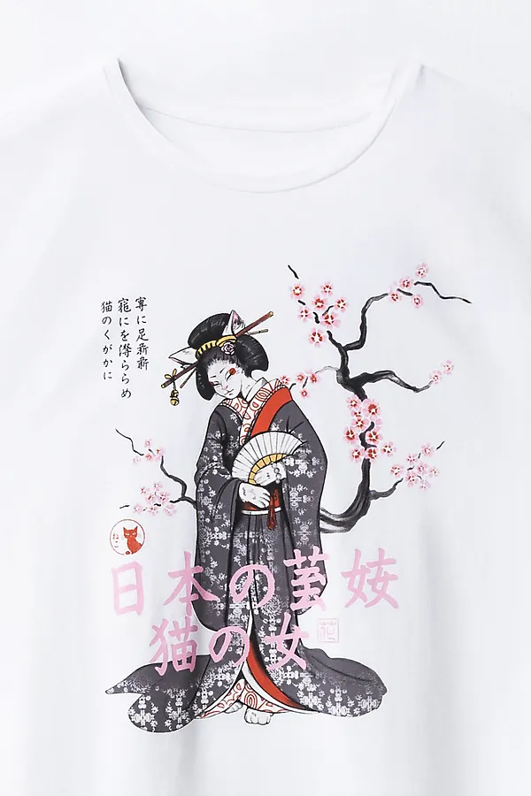 Туника женская MARK FORMELLE, белый +печать4 - фото 2