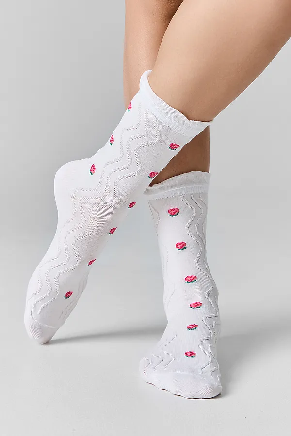 Носки женские (3 пары) MARK FORMELLE, белый-3/ - фото 2