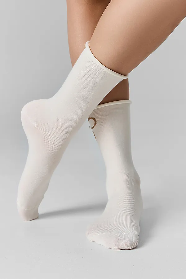 Носки женские MARK FORMELLE, молочный - фото 2