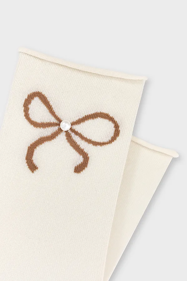 Носки женские MARK FORMELLE, молочный - фото 2