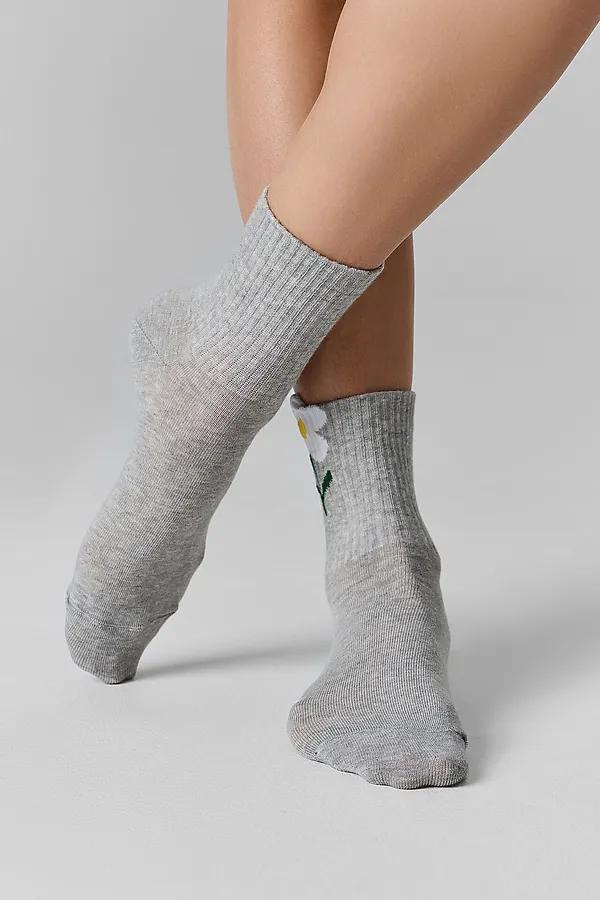 Носки женские MARK FORMELLE, серый меланж - фото 2