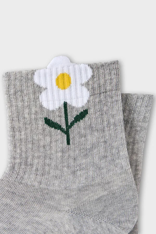 Носки женские MARK FORMELLE, серый меланж - фото 2