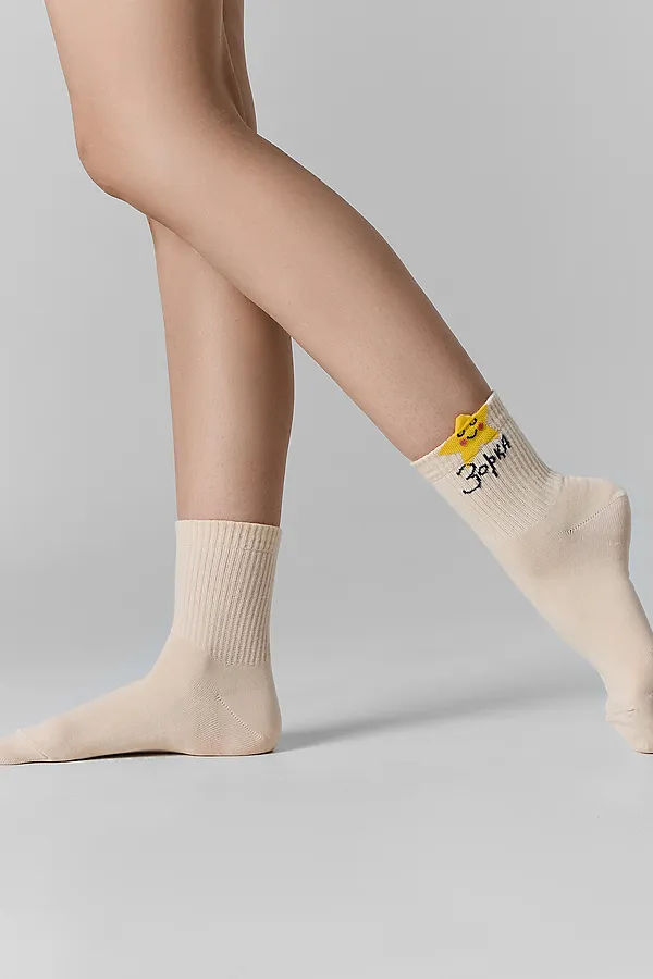 Носки женские MARK FORMELLE, нюдовый - фото 2