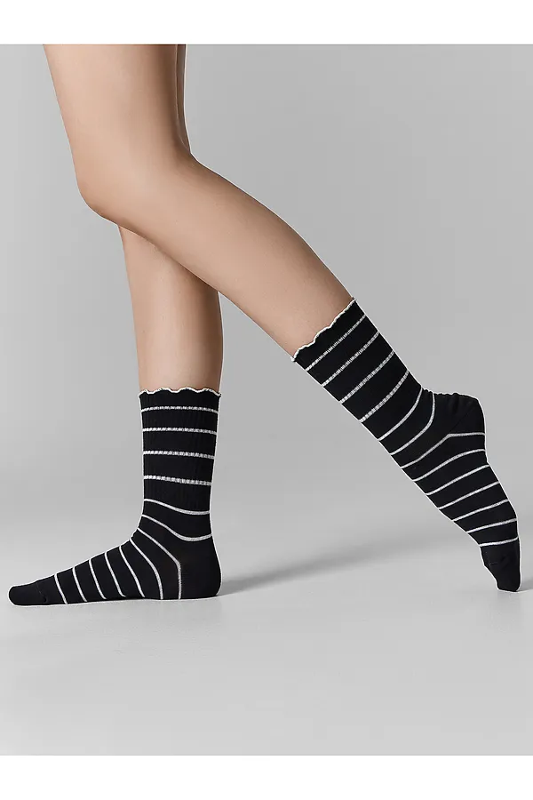 Носки женские MARK FORMELLE, черный - фото 2