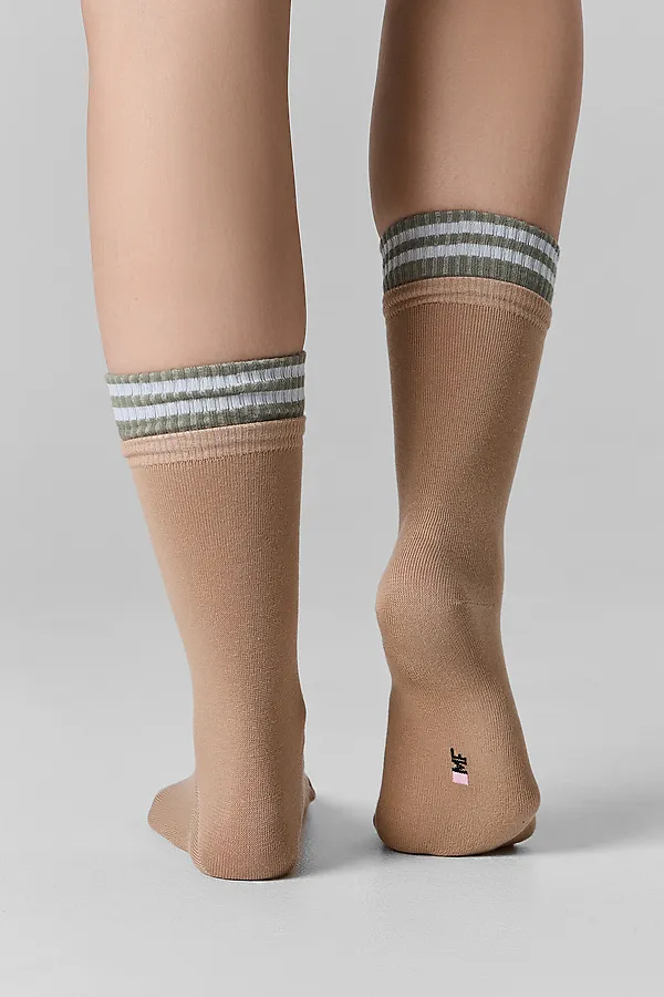 Носки женские MARK FORMELLE, капучино - фото 2