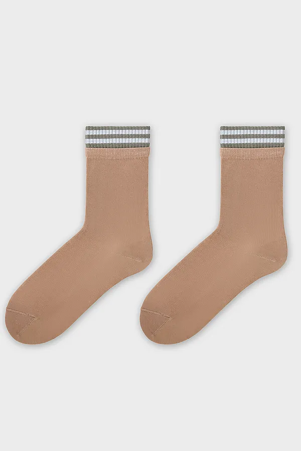 Носки женские MARK FORMELLE, капучино - фото 2