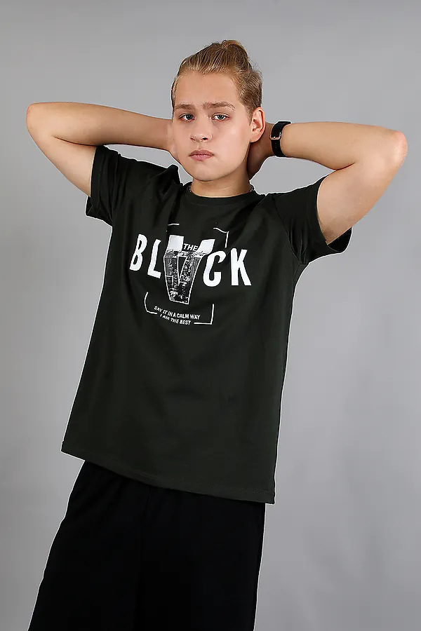 Футболка 88148 НАТАЛИ, хаки - фото 2