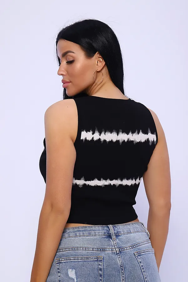 Майка 74405 НАТАЛИ, черный - фото 2