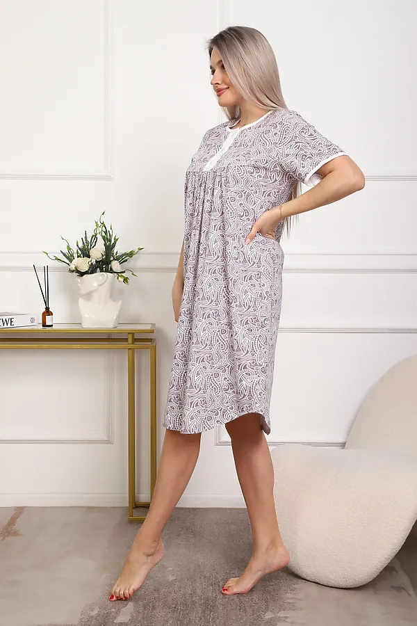 Сорочка 18063 НАТАЛИ, какао - фото 2