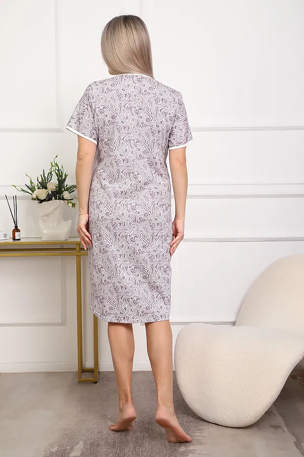 Сорочка 18063 НАТАЛИ, какао - фото 2