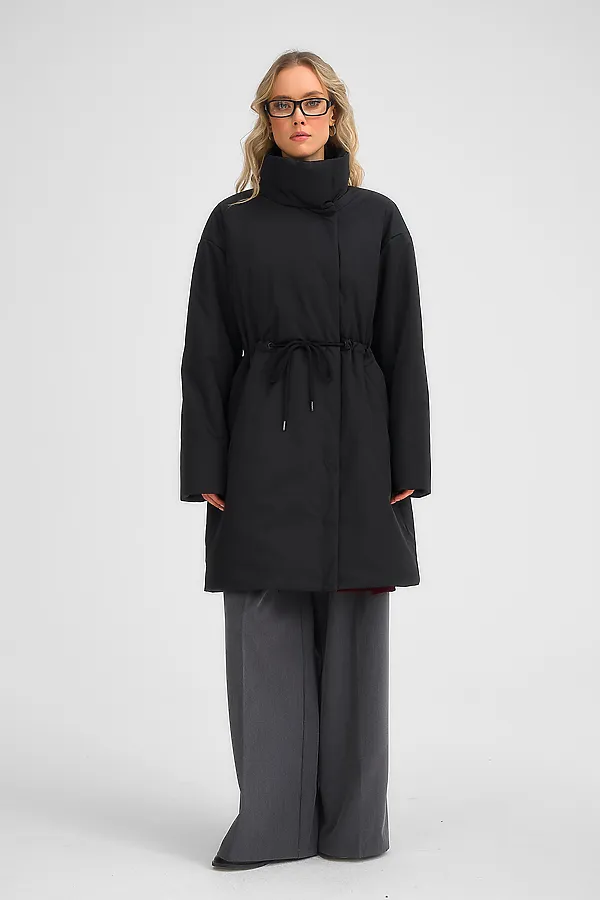 Плащ женский HOOPS, черный - фото 2