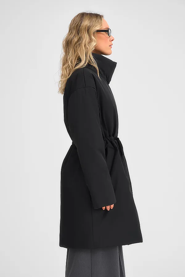 Плащ женский HOOPS, черный - фото 2