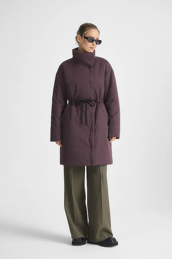 Плащ женский HOOPS, винный - фото 2