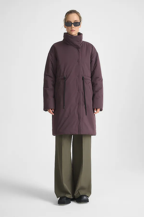 Плащ женский HOOPS, винный - фото 2
