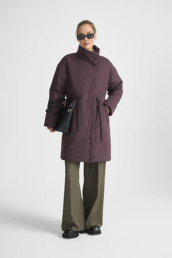 Плащ женский HOOPS, винный - фото 2