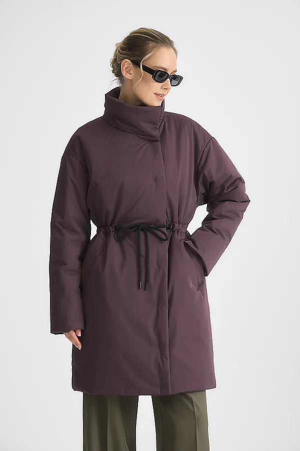 Плащ женский HOOPS, винный - фото 2