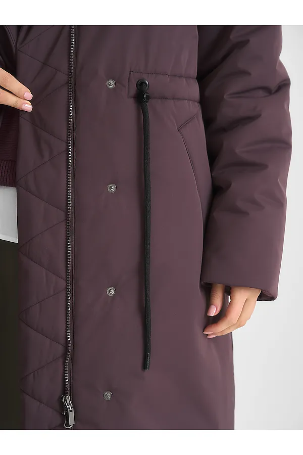 Плащ женский HOOPS, винный - фото 2