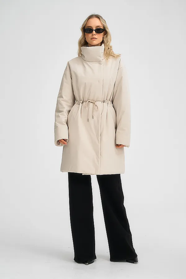 Плащ женский HOOPS, светло-бежевый - фото 2