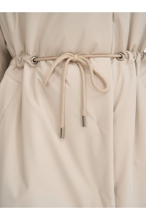 Плащ женский HOOPS, светло-бежевый - фото 2