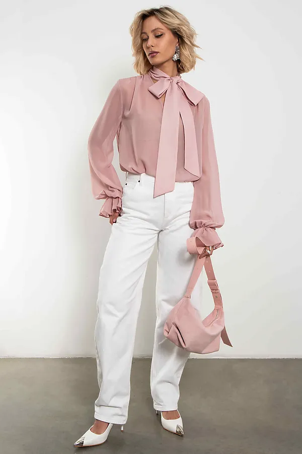 Блуза Элегия KOSMOS, розовый - фото 2