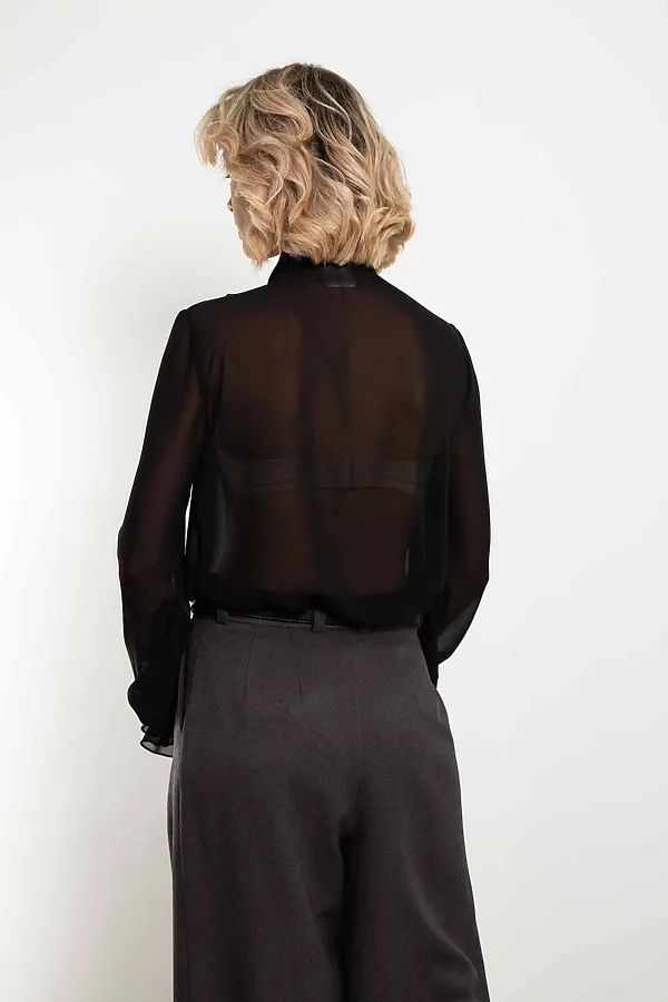 Блуза Элегия KOSMOS, черный - фото 2