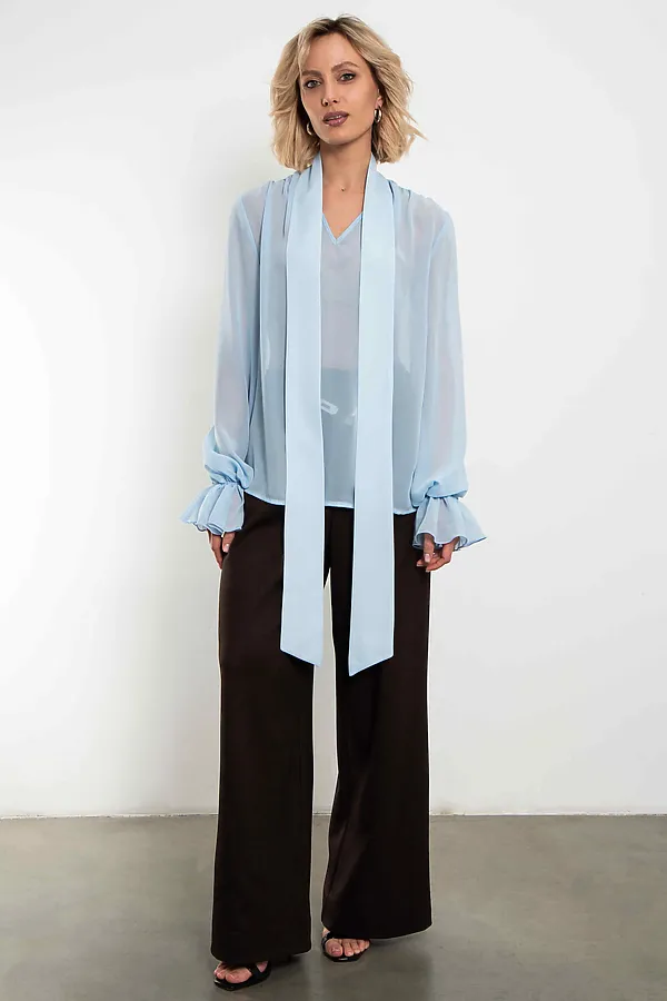 Блуза Элегия KOSMOS, голубой - фото 2